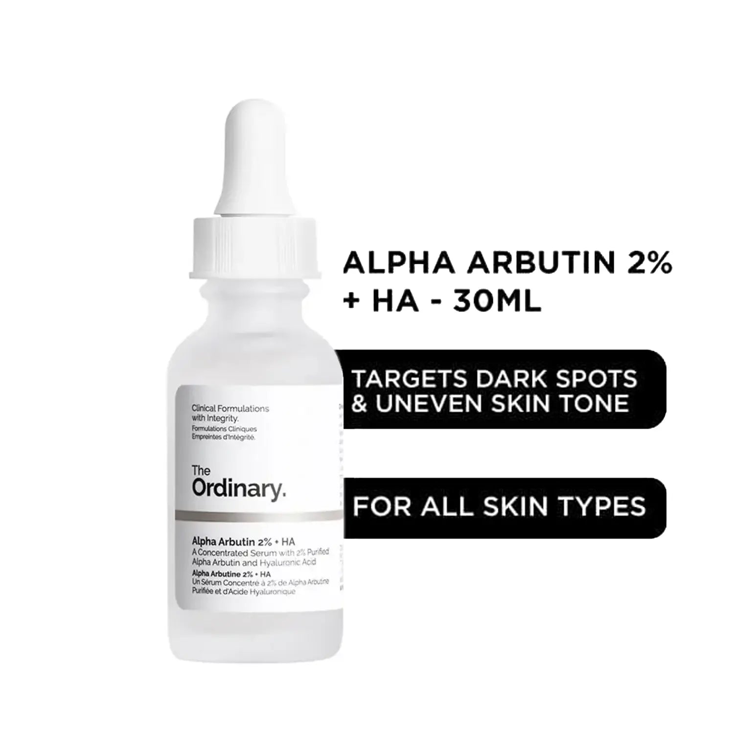 The Ordinary Alpha Arbutin 2% + HA Serum (30ml)