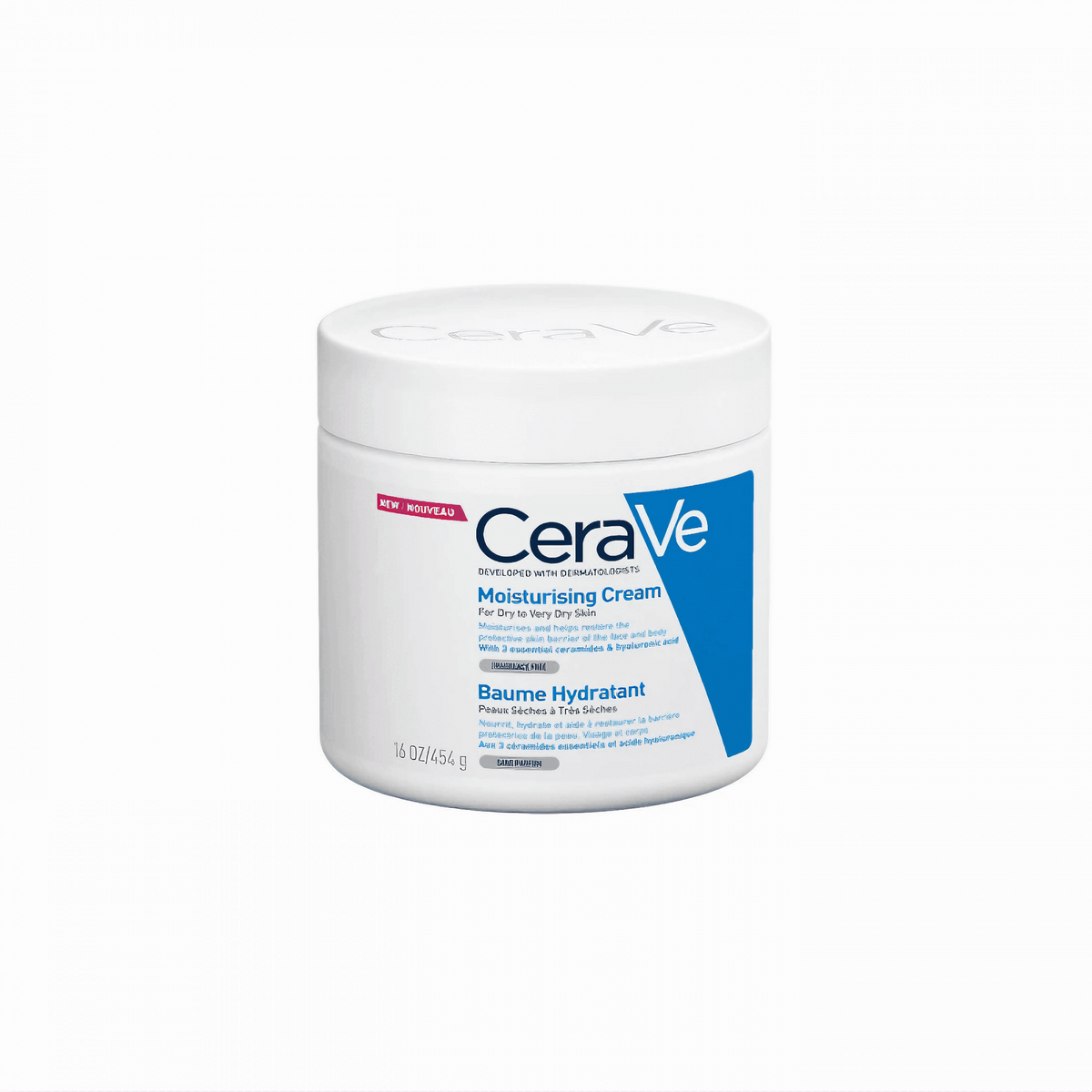 Cerave Moisturising Cream For Dry To Very Dry Skin 454g