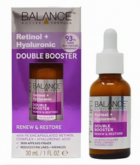 Balance Retinol + Hyaluronic Double Booster Serum 30ml